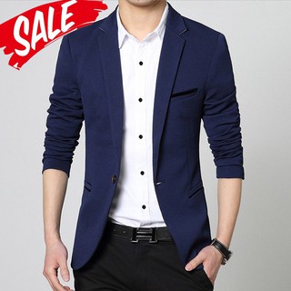 [blazer！]5 Colors Men's casual blazer  Jacket coat Big Plus Size Suit