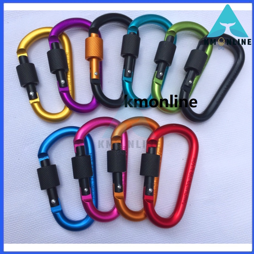 Carabiner D-type Outdoor Equipment Multi-Function Hook Fast Hanging Telescopic Key Chain Backpack Accessories Safety