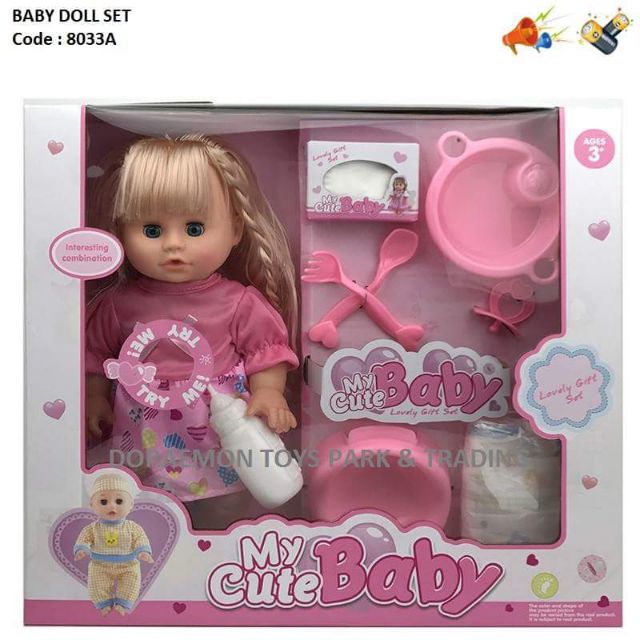 BABY DOLL Set FOR GIRL | Shopee Malaysia
