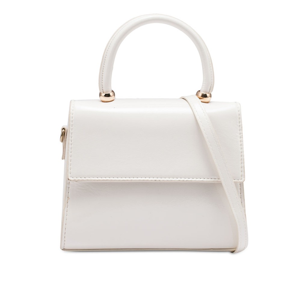 mango croc effect bucket bag