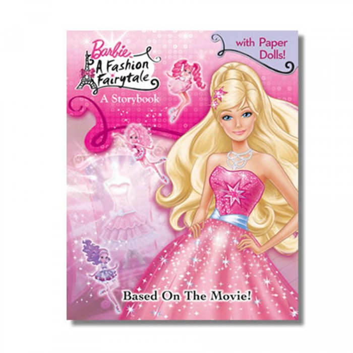 barbie doll story book