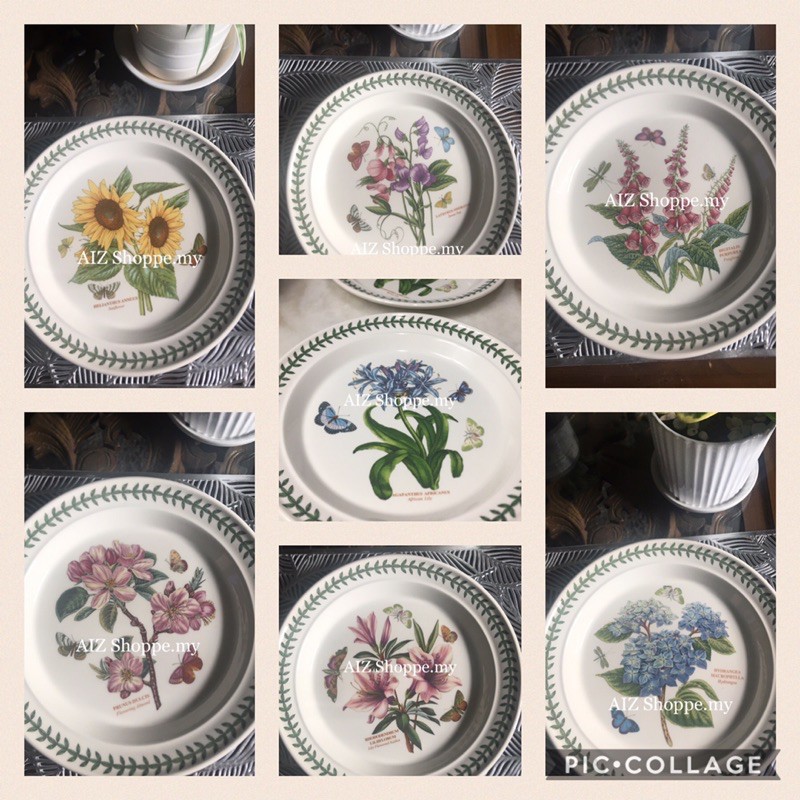 Portmeirion Botanic Garden 10 inch Plate | Shopee Malaysia