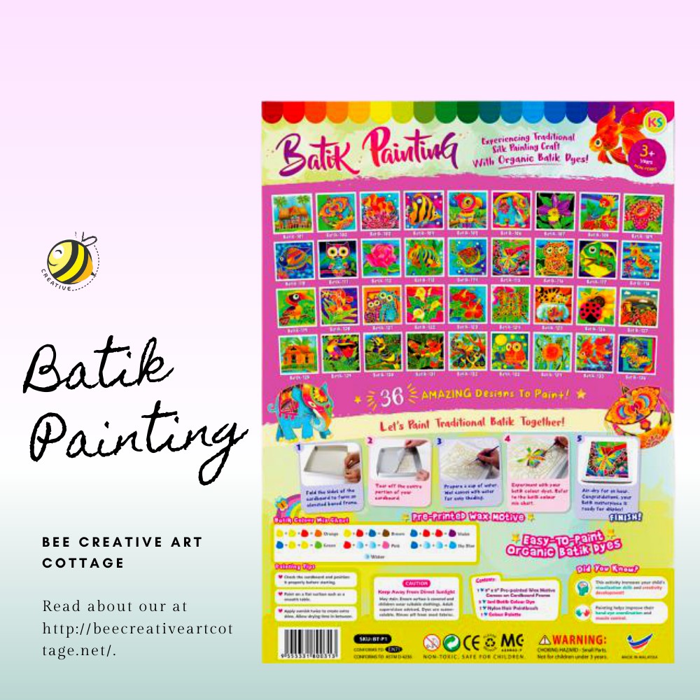 Creativity DIY Batik Painting Kit (Creative Learning Educational 