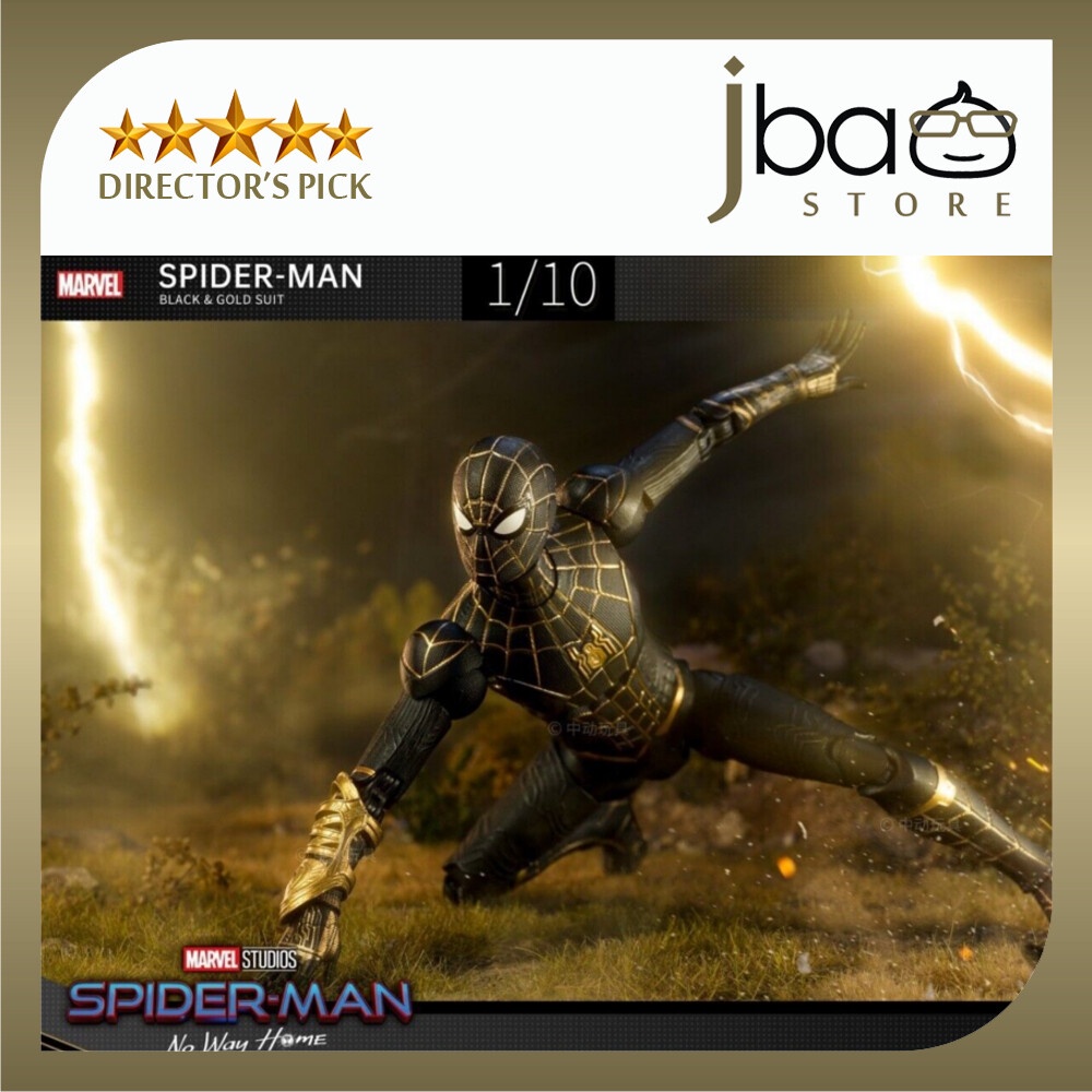 Zhong Dong ZD Toys Scale Spider Man No Way Home Black and Gold Suit 7 ...