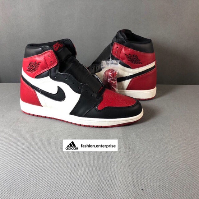 jordan 1 bred toe price