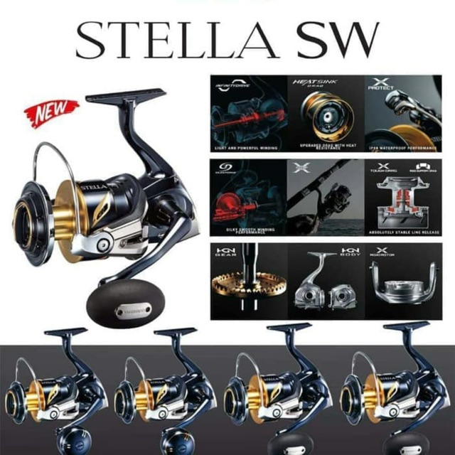 STELLA SWC 2020 NEW REEL SALTWATER