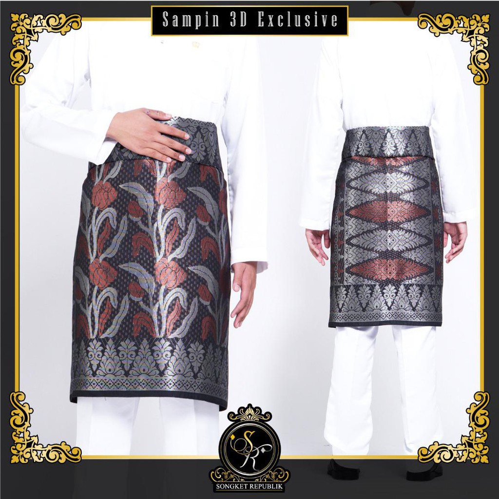 [NEW DESIGN] SONGKET SAMPING HARI RAYA 3D