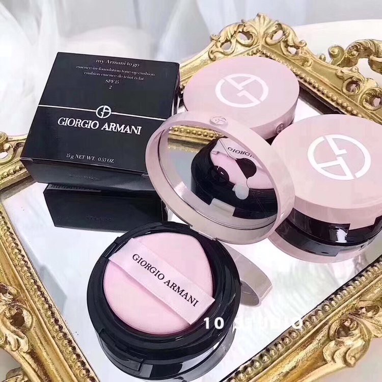 armani pink cushion
