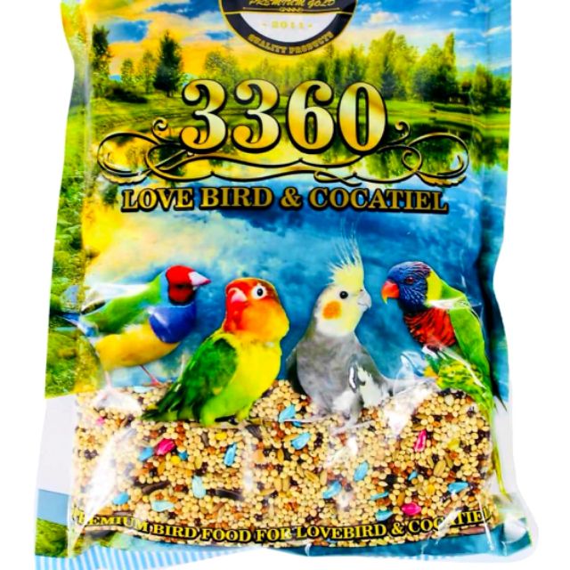 Makanan Burung Love Bird Dan Cocatiel Yp3360bh054 Shopee Malaysia