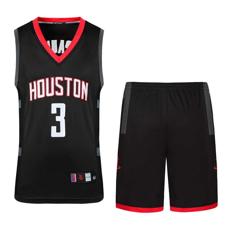 houston rockets jersey and shorts
