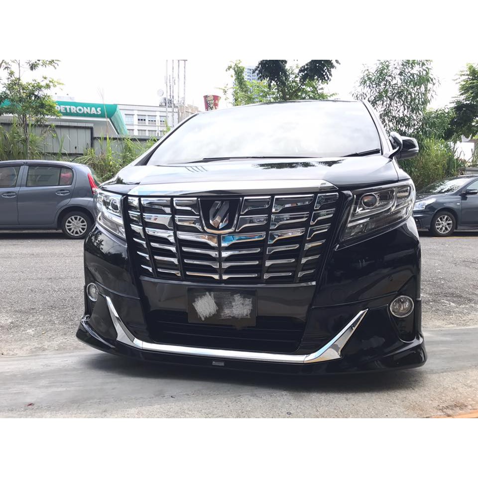 15 17 Toyota Alphard X Normal Modelista Skirt Bodykit With Oem Painting Shopee Malaysia