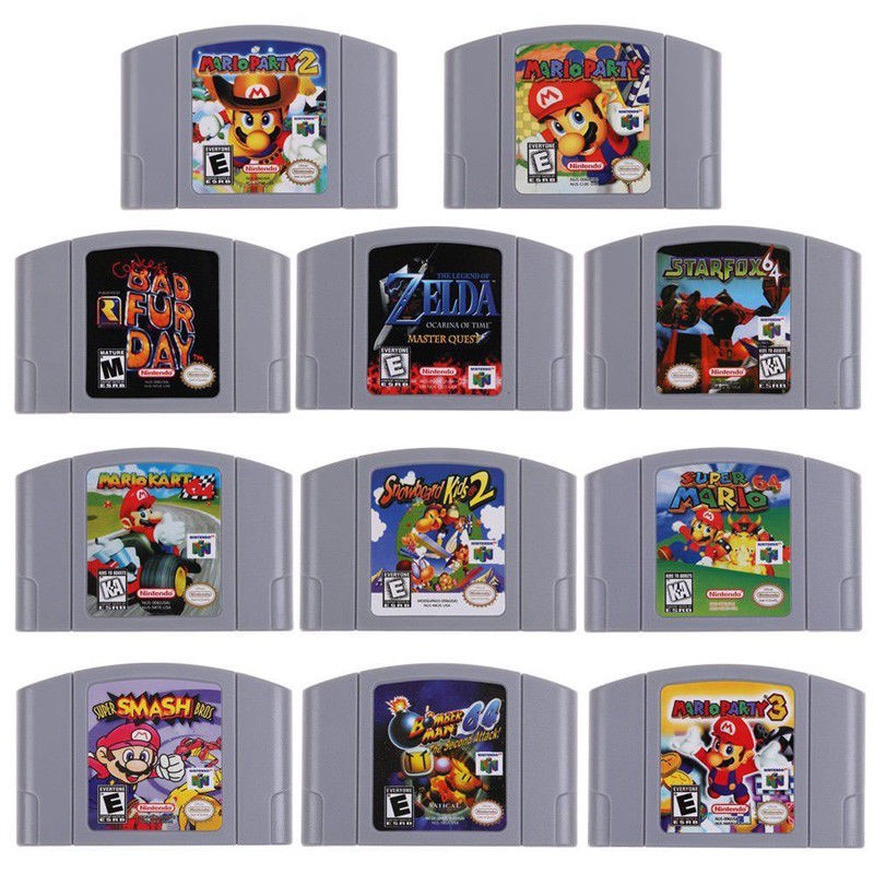 mario games for n64