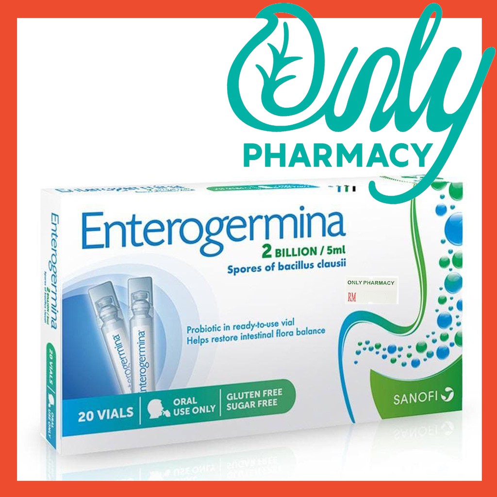 ENTEROGERMINA Liquid Probiotic BILLION ML ORAL SUSPENSION EXP Shopee Malaysia