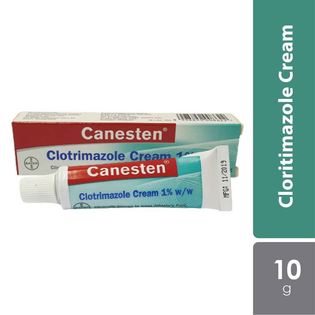 Canesten Cream 10g Antifungal/Gatal Shopee Malaysia
