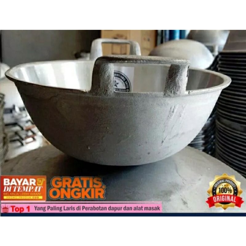 Concave wok No. 10 thick cast aluminum kitchen furniture