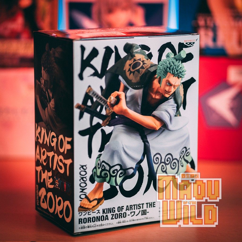 Gold Toei One Piece King Of Artist Roronoa Zoro Wano Country Ver Japan Ver