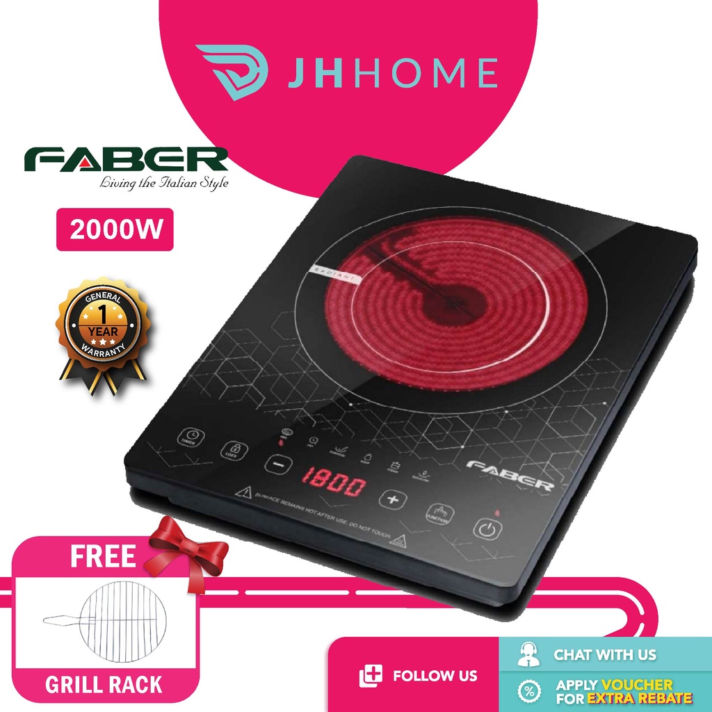 Faber Ceramic Cooker FCC XERA SF20/Faber Ceramic Cooker/FCC XERA MF30