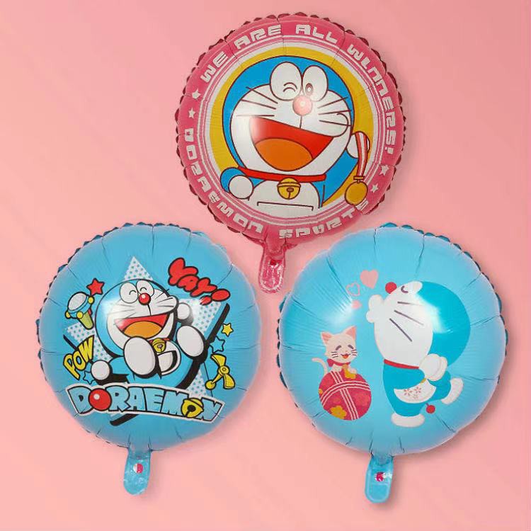 18 inch Doraemon Foil Balloon Party Decorated Balloons Shopee Malaysia