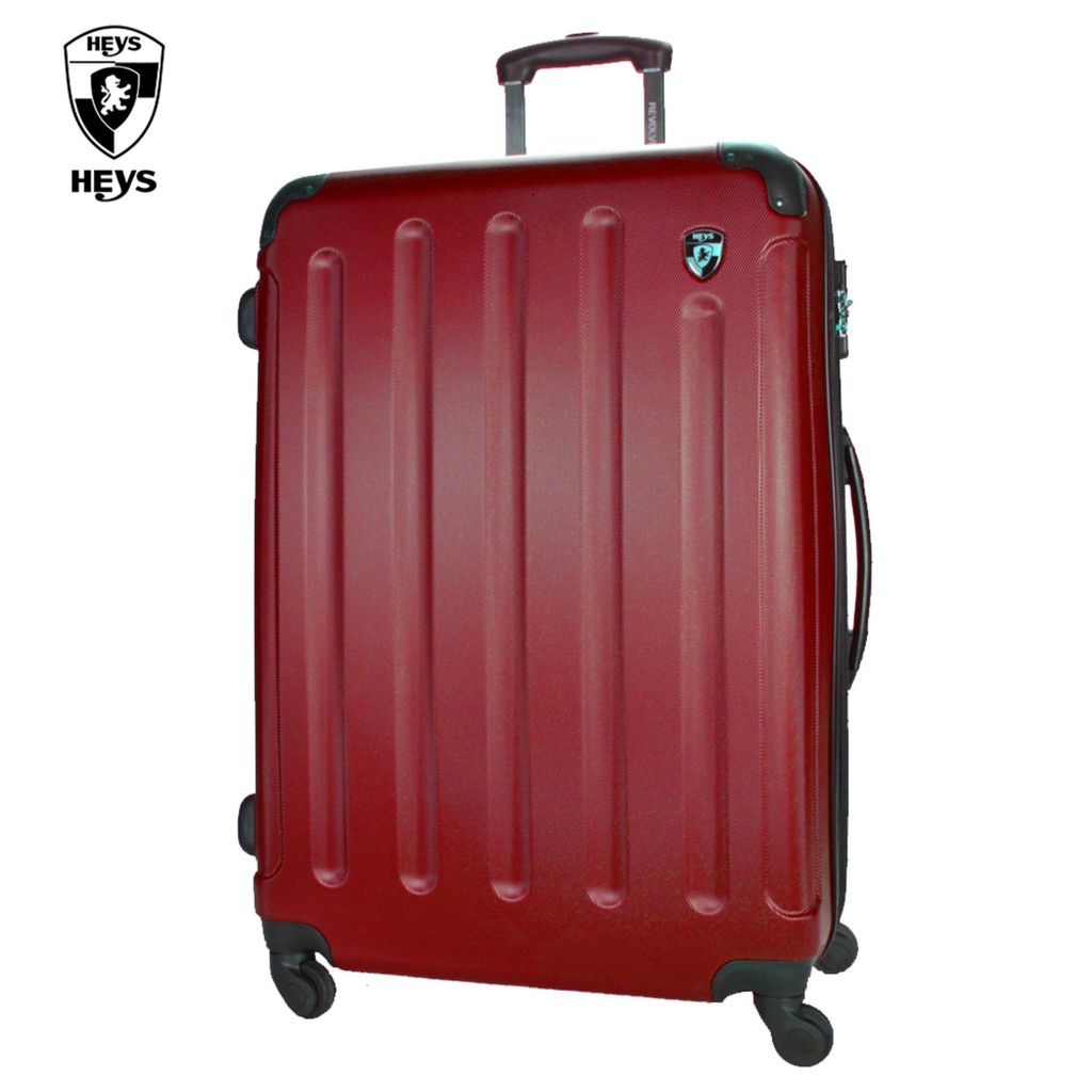 heys red luggage