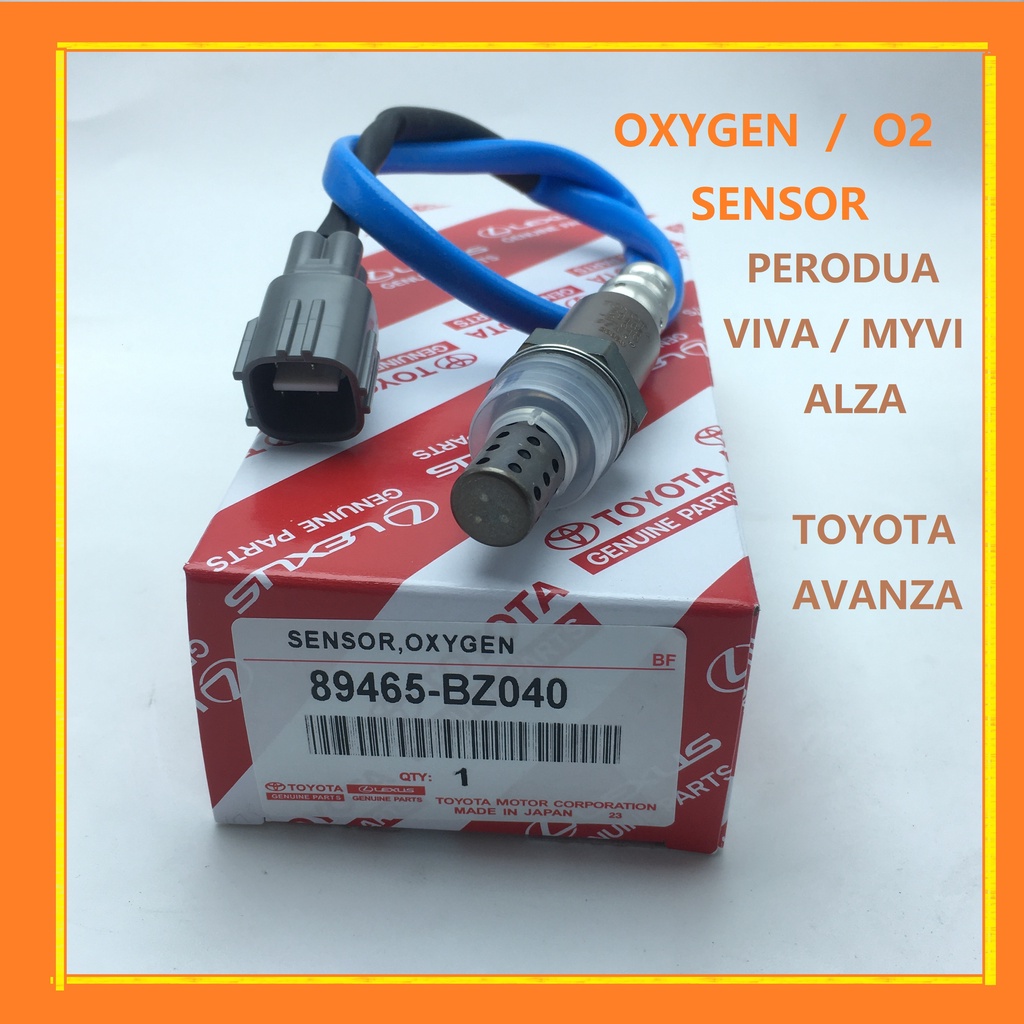 ORIGINAL OXYGEN SENSOR/O2 SENSOR /EXHAUST SENSOR FRONT PERODUA MYVI VIVA ALZA TOYOTA AVANZA