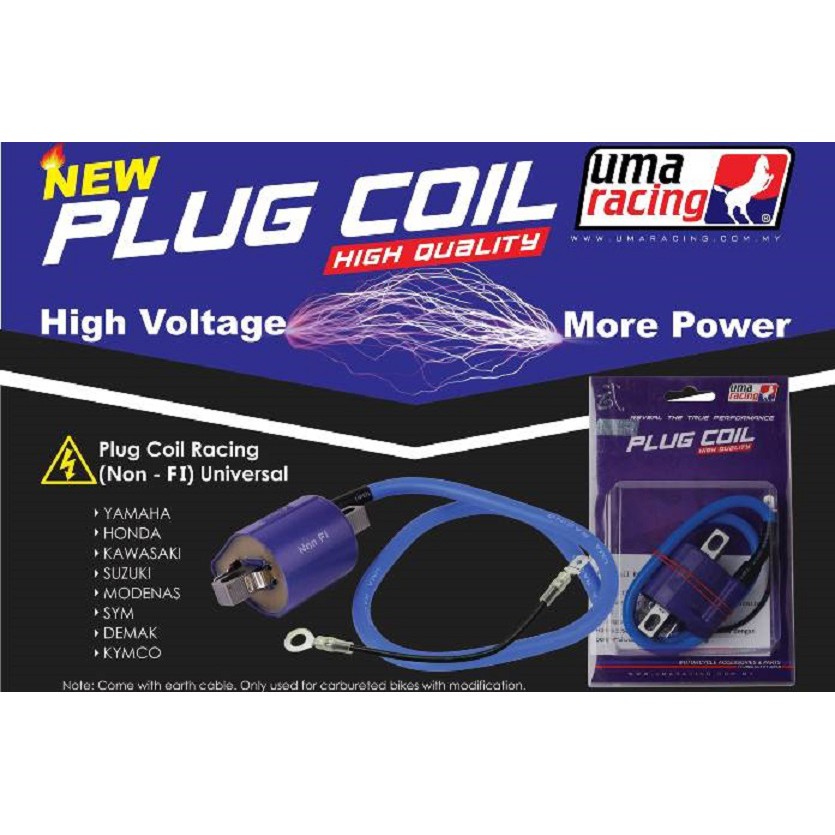 UMA RACING PLUG COIL RACING UNIVERSAL Lc135 ex5 wave 100 class1 