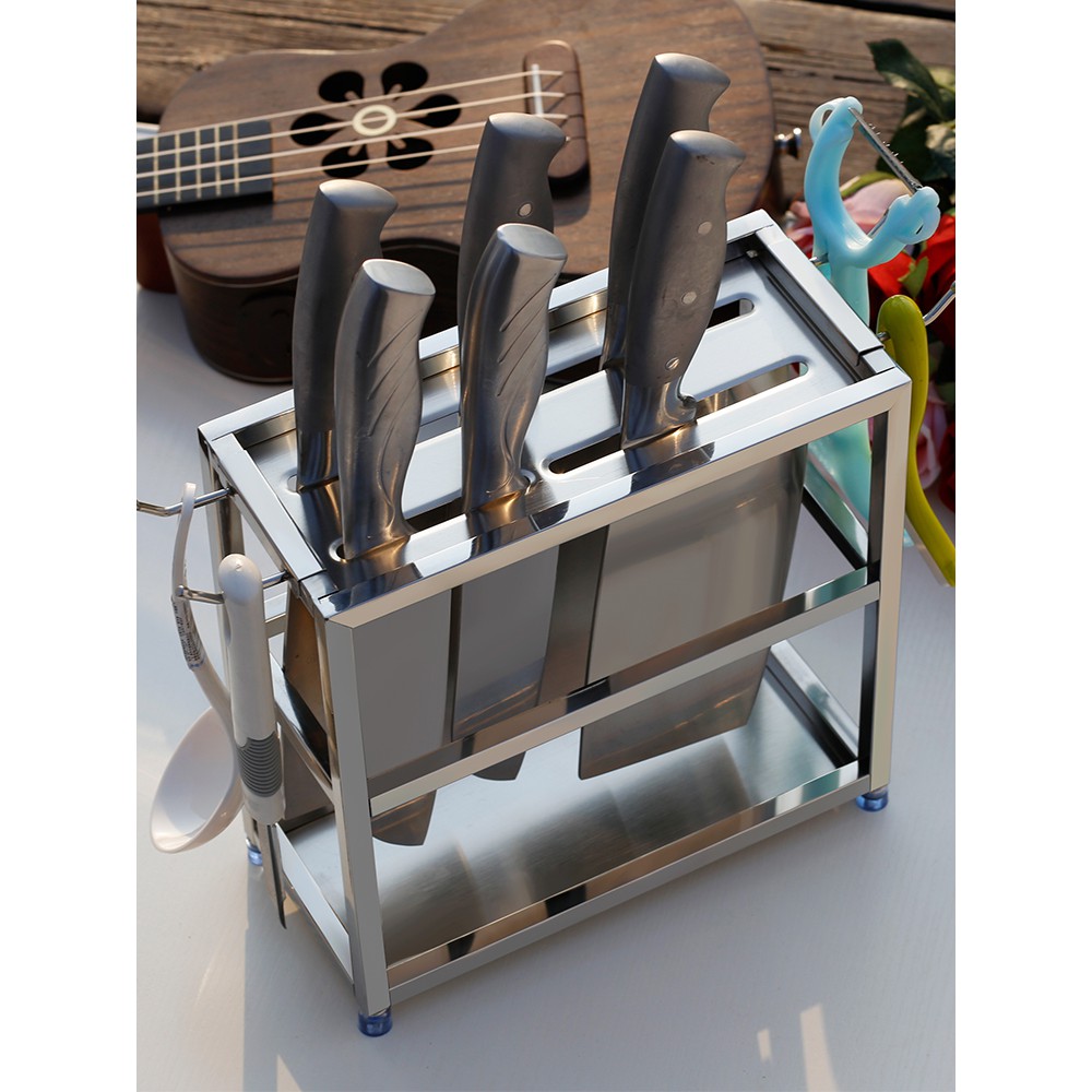 Wallmounted knife holder stainless steel kitchen knife holder seat