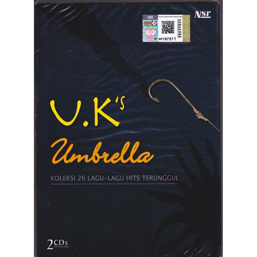 Ukays U K S Umbrella Koleksi 26 Lagu Lagu Hits Terunggul 2cd Shopee Malaysia