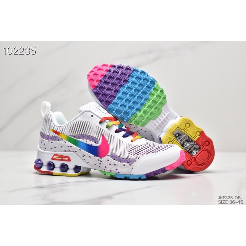 nike crossover shox reax rainbow