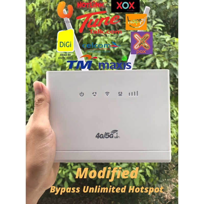 Modem Hack Unlimited Data (ALL SIM) 4G/5G Shopee Malaysia