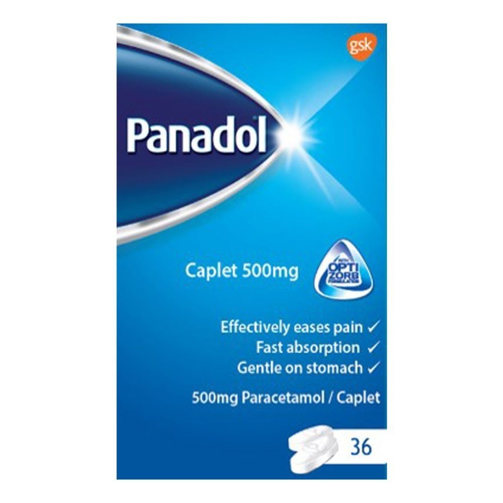(36/144 TABLETS) Panadol Advance Caplet Panadol Advanced Optizorb, Pain