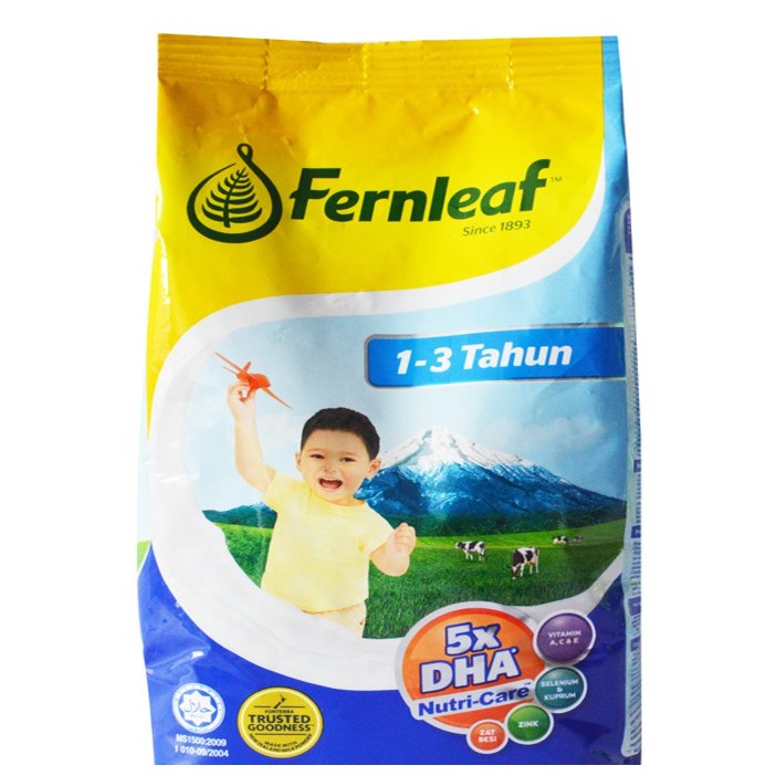 Fernleaf Milk Powder for 1-3 Years Plain (900g) | Shopee ...