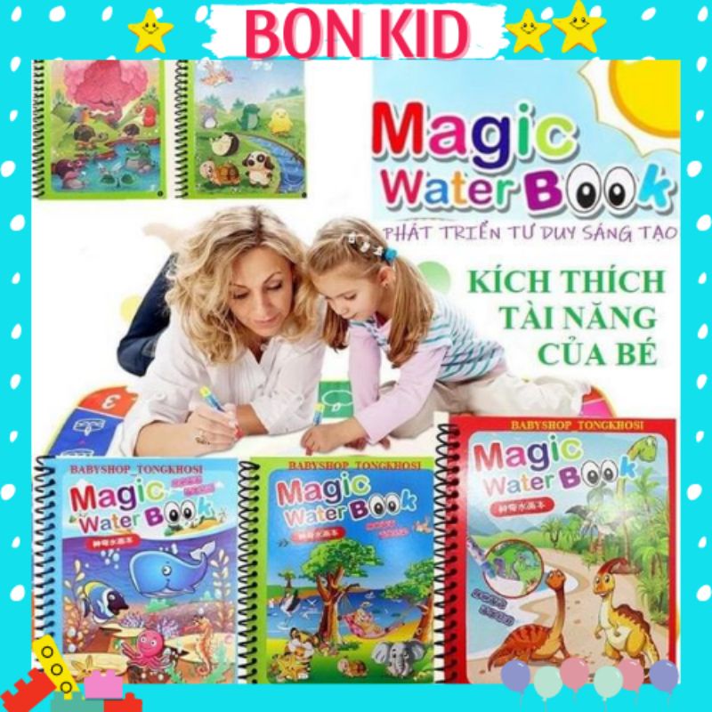 Magic book Toys Magic book coloring Using Water To Draw Shopee Malaysia