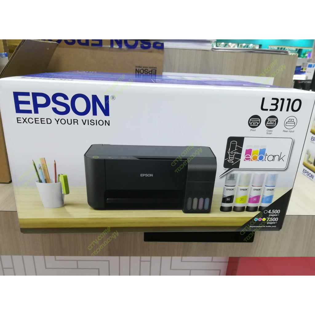 Buy Epson L3110 Print Scan Copy Printer Seetracker Malaysia