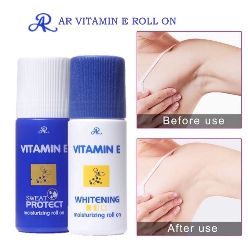 AR Vitamin E Whitening & Sweat Protect Moisturizing Underarm Ketiak