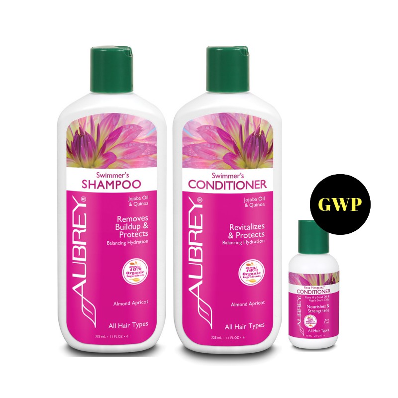 Aubrey Organics All Hair Type Hair Care Set Gwp Travel Size