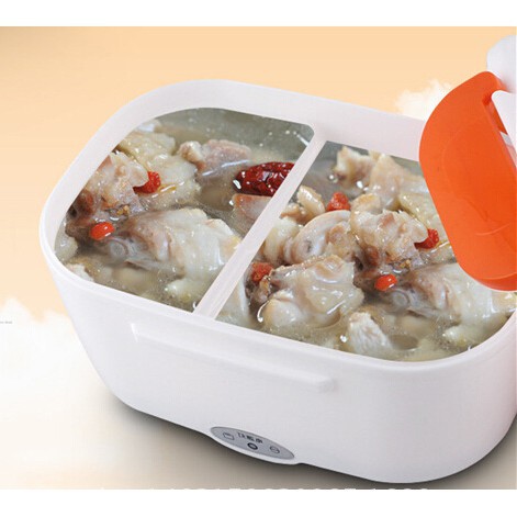 Original Electric Heating Keep Warm Lunch Box Food Storage Container Bekalan Bekal Bekas Makanan Pemanas Elektrik Shopee Malaysia