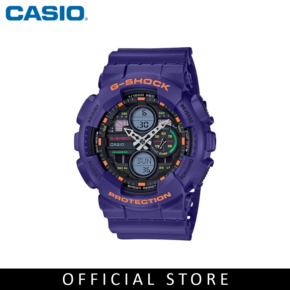 purple g shock mens