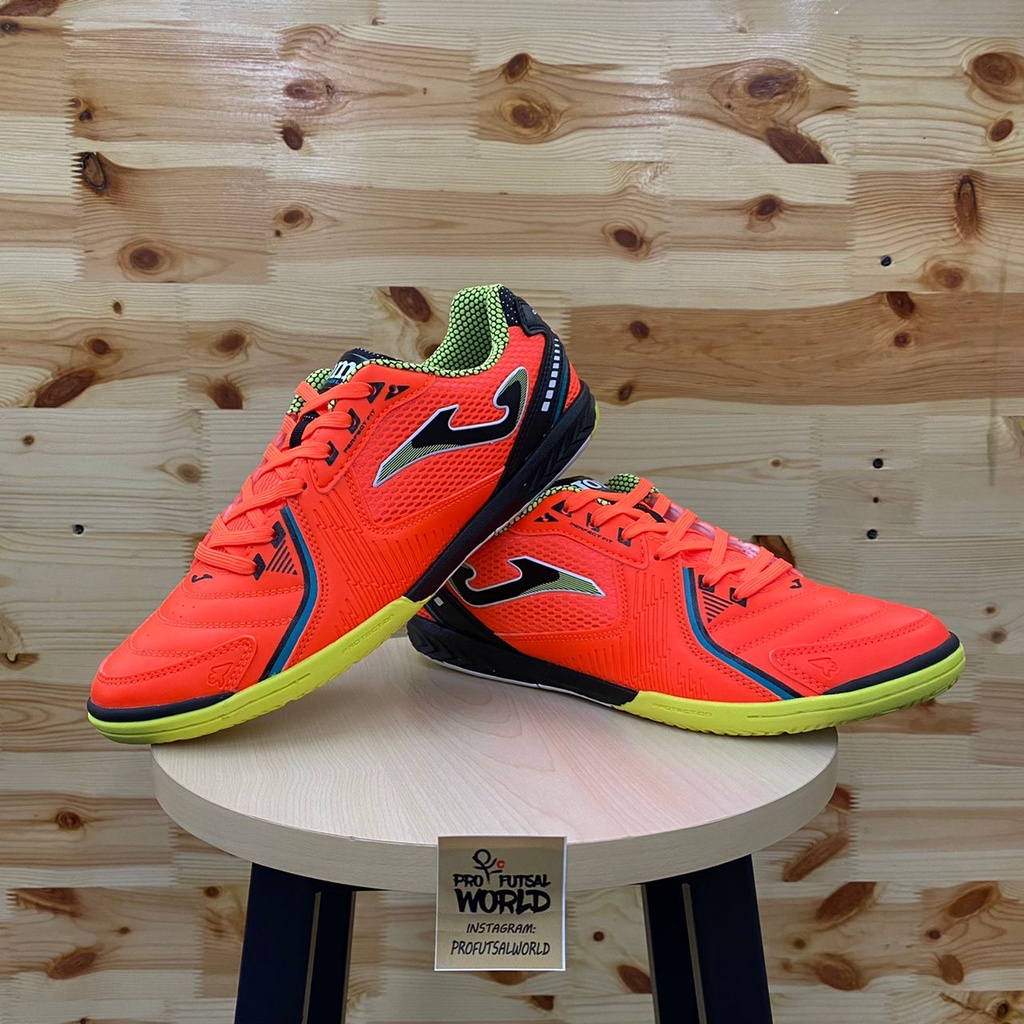 JOMA DRIBLING 2207 CORAL BLACK KASUT FUTSAL SHOE (100% ORIGINAL, LOCAL ...