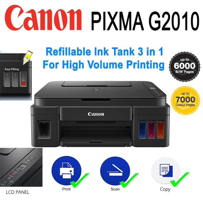 canon pixma printer g2010