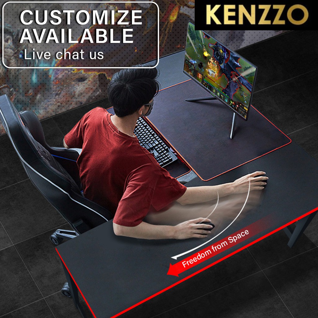 Garment 004: l shape gaming table / study table / working desk | BeeCost