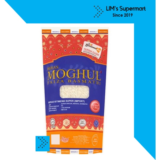 Buy Moghul Faiza Basmathi 1kg  SeeTracker Malaysia