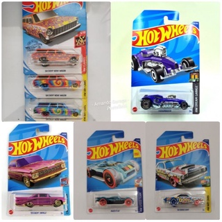 Hot Wheels 2018 #011/365 CUSTOM 1969 CHEVY PICKUP purple HW Flames 