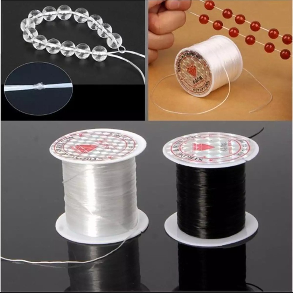 10M Elastic Line Transparent Crystal Beading Cord String Thread Making