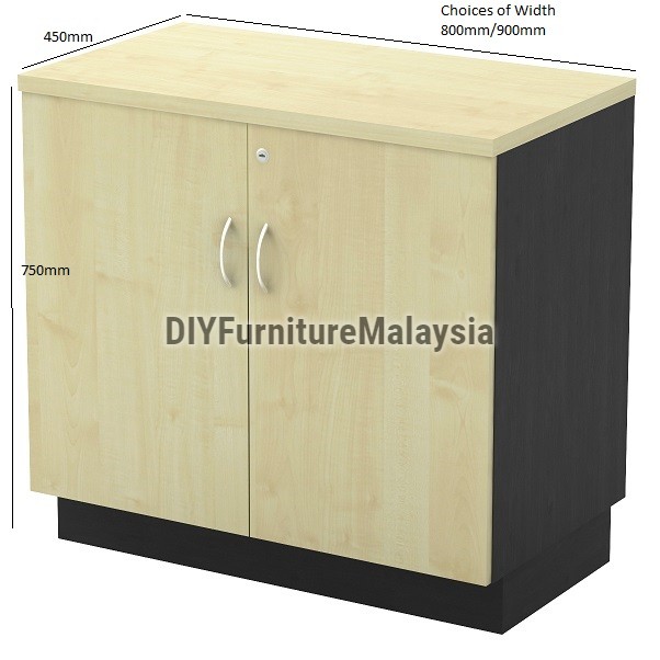 Low Office Swinging Door Rak Pejabat Office Filing Swing Door