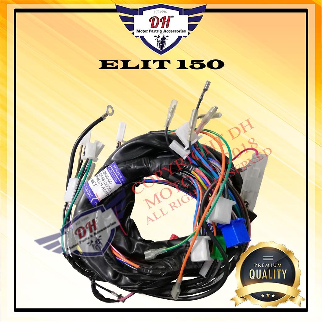 ELIT 150 WIRING BODY WIRE HARNESS FULL SET MODENAS Shopee Malaysia