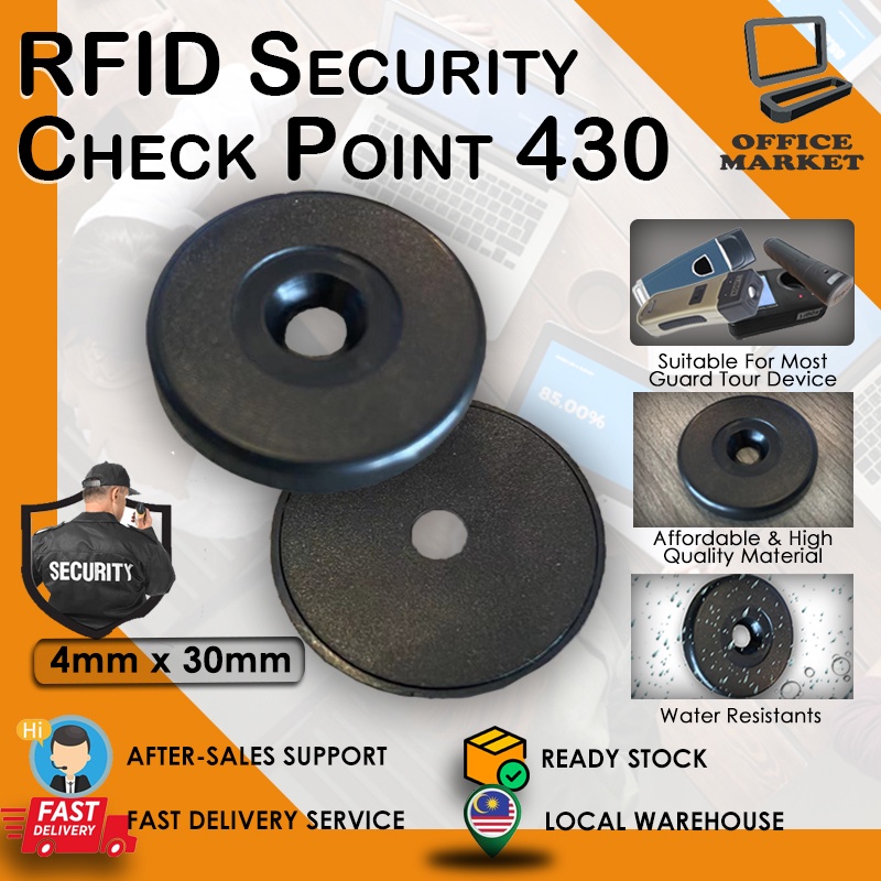 Security Digital Guard Tour RFID Check Point 430 / Guard Patrol System ...