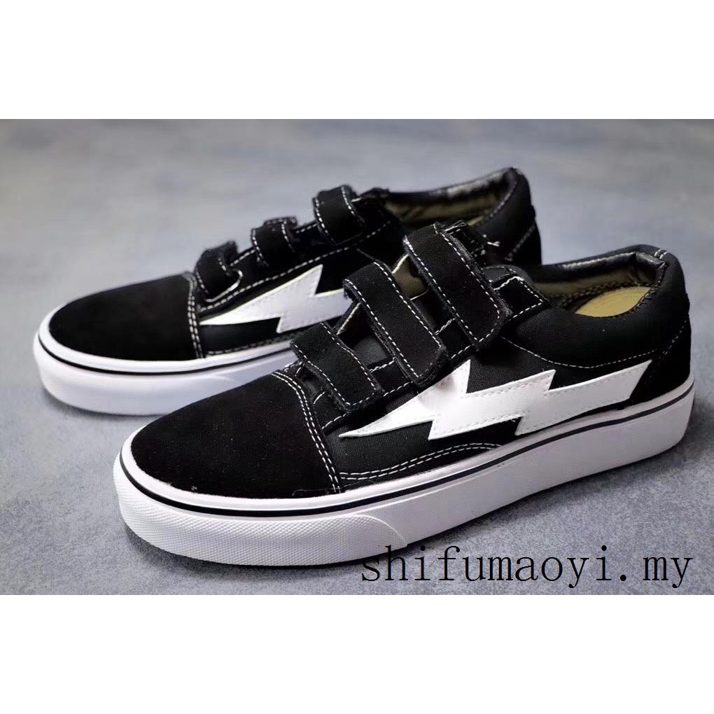 revenge storm black velcro