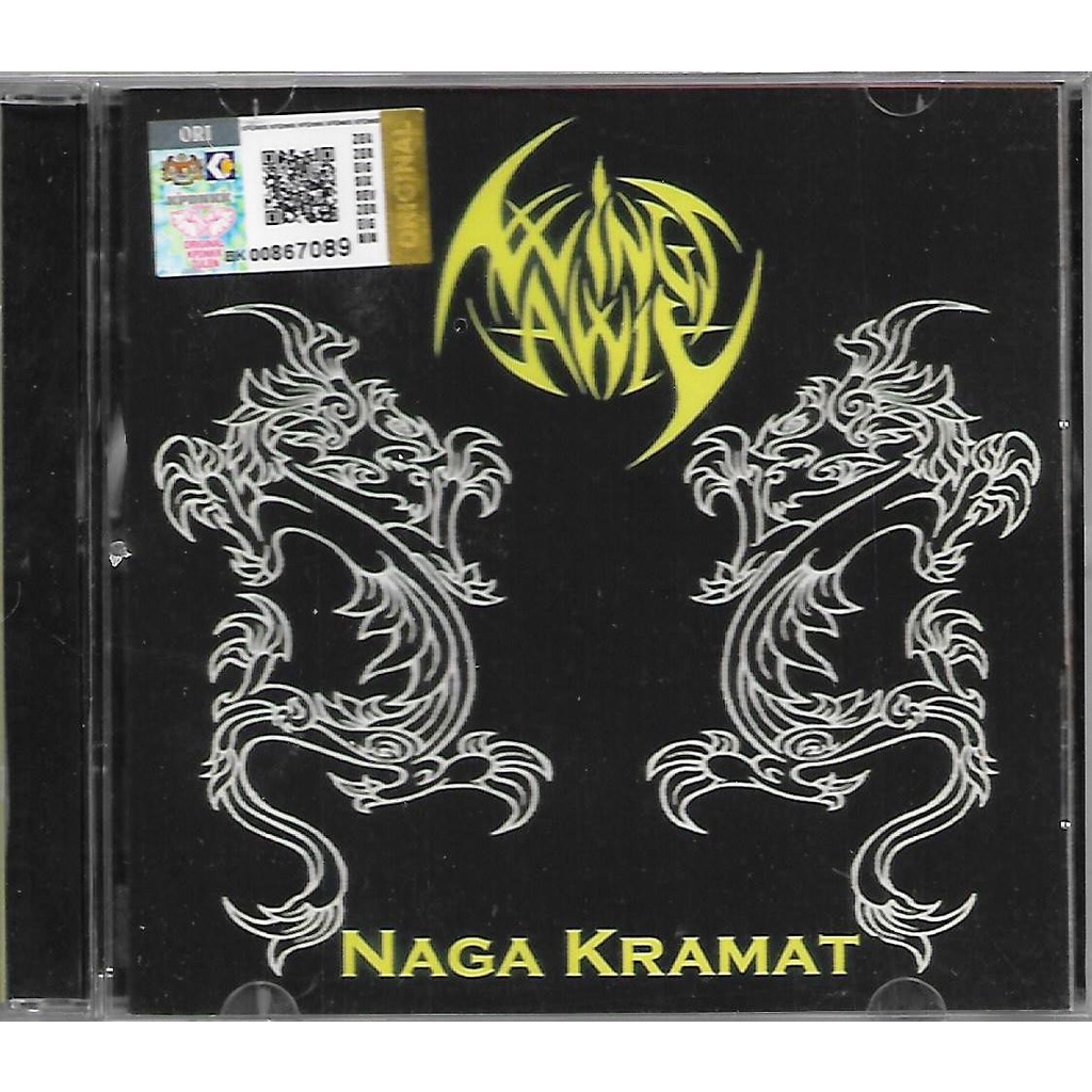 WINGS Awie Naga Kramat CD Lagu Rock Melayu Original New And Sealed