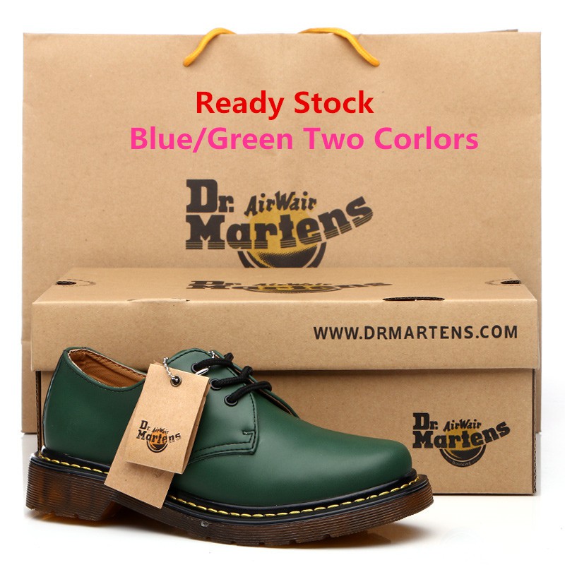 Green Corlor Men Kasut Dr Martens Boots Leather Shoes Women Lelaki Warna |  Shopee Malaysia