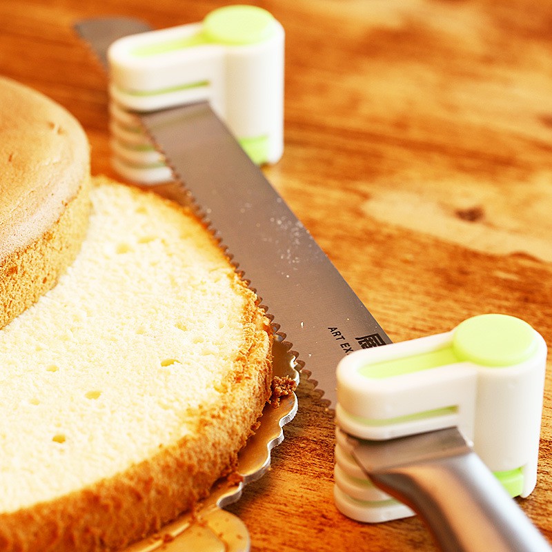 READY STOCK - 2pcs Cake Slicer & Bread Slicer (5 Layers)